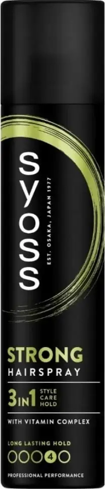 Llak për flokë për femra Syoss Strong 300ml