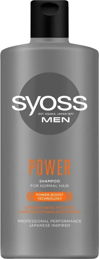 Shampo për flokë Syoss Power 440 ml