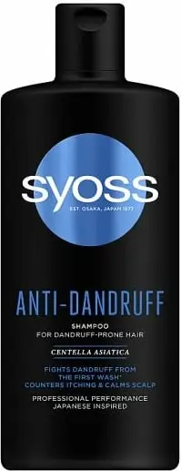 Shampo për flokë Syoss Anti-Dandruff, 440 ml