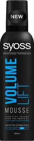 Mousse për flokë Syoss Volume Lift Extra Strong për femra 250ml