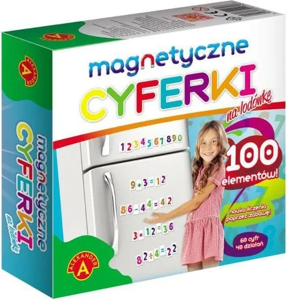 Numra magnetikë për frigorifer Alexander, 100 elemente - 1