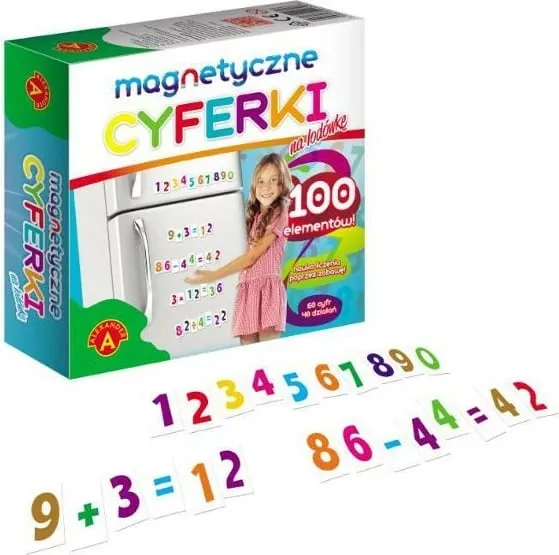 Numra magnetikë për frigorifer Alexander, 100 elemente - 2
