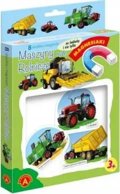 Set me figura magnetike Alexander: Small Agricultural Machines, 8 copë