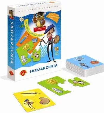 Puzzle edukative Alexander Associations, 73 elemente
