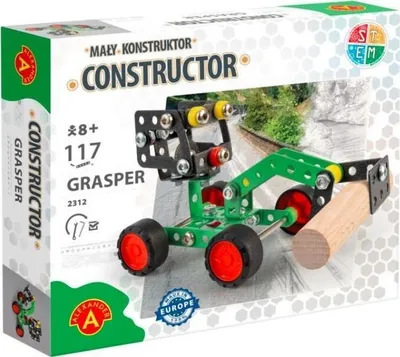 Set ndërtimi Alexander Small Constructor Grasper, metal dhe plastikë, 8+ - 1