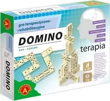 Lojë domino terapeutike Alexander Therapy Domino, 56 gurë, shumëngjyrëshe