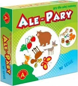 Lojë me letra Alexander Ale Pary In the Forest, 31 letra, për fëmijë 4+, shumëngjyrëshe