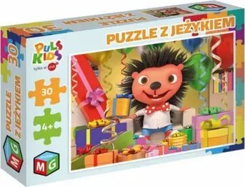 Puzzle Alexander Hedgehog, 30 pjesë, 22.5 x 16 cm, shumëngjyrësh