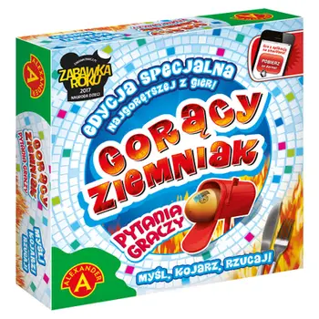Loja tavoline Alexander Gra Hot Potato Players Questions, familjare, 660 pyetje, shumëngjyrëshe