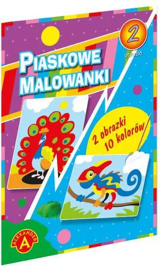 Set pikturimi me rërë Alexander Sand Painting Chameleon Paw 1399, 8 qese rërë shumëngjyrëshe, për fëmijë 6+
