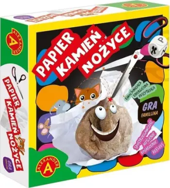 Lojë tavoline Alexander: Rock Paper Scissors, +4 vjeç
