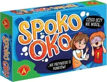 Lojë tavoline Alexander Spoko Oko, familjare, me maska dhe karta, shumëngjyrëshe
