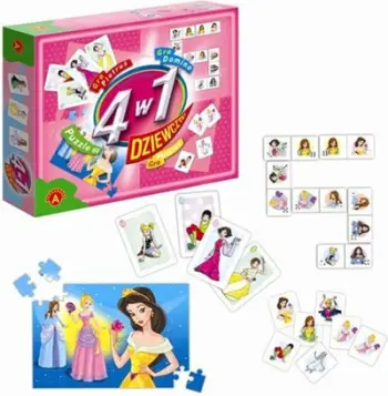 Set puzzle Alexander 4in1 Girls - 0562