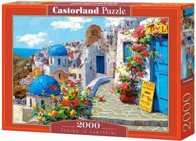 Puzzle Castorland, Spring in Santorini, 2000 pjesë - 1