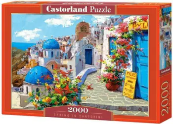 Puzzle Castorland, Spring in Santorini, 2000 pjesë