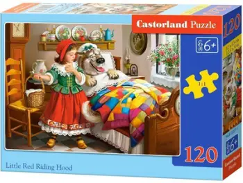 Puzzle Castorland Little Red Riding Hood (1005615), 120 pjesë, shumëngjyrëshe