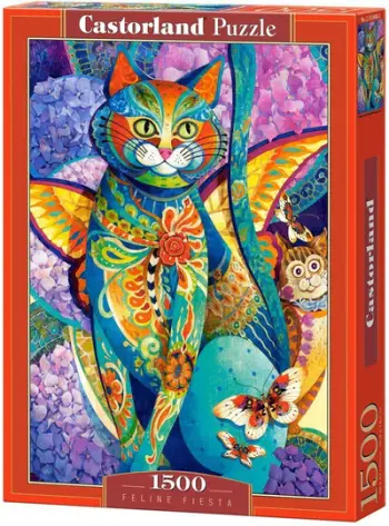 Puzzle Castorland Feline Fiesta, 1500 pjesë