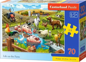Set puzzle Castorland, 70 elemente