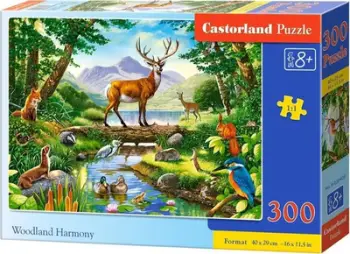Puzzle Castorland Woodland Harmony, 300 copë, shumëngjyrësh
