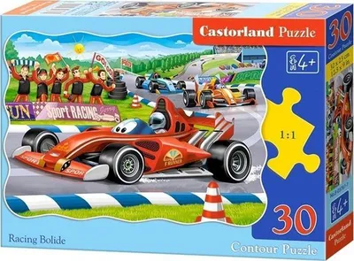 Puzzle Castorland Racing Bolide, 30 elemente - 1