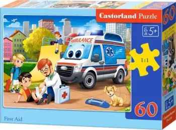 Puzzle Castorland First Aid, 60 elemente