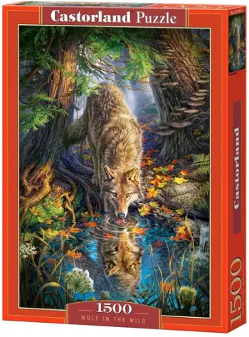Puzzle Castorland Wolf (151707), 1500 copë