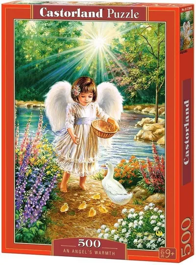 Puzzle Castorland Ngrohtësia e një engjëlli, 500 elemente - 1