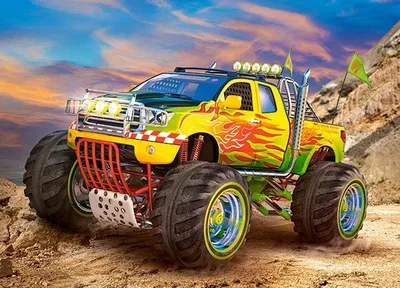 Lodër puzzle Castorland Monster Truck, 8+, 260 elemente - 2