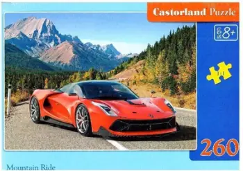 Lodër puzzle Castorland Mountain Ride, 8+, 260 elemente