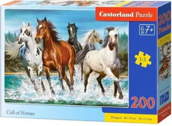 Puzzle Castorland Call of Nature, 200 copë