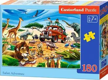 Puzzle Castorland Safari Adventure, 180 elemente