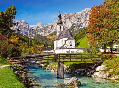 Puzzle Castorland Ramsau - Germany (C-300464), 3000 elemente, shumëngjyrësh - 2