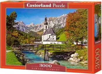 Puzzle Castorland Ramsau - Germany (C-300464), 3000 elemente, shumëngjyrësh