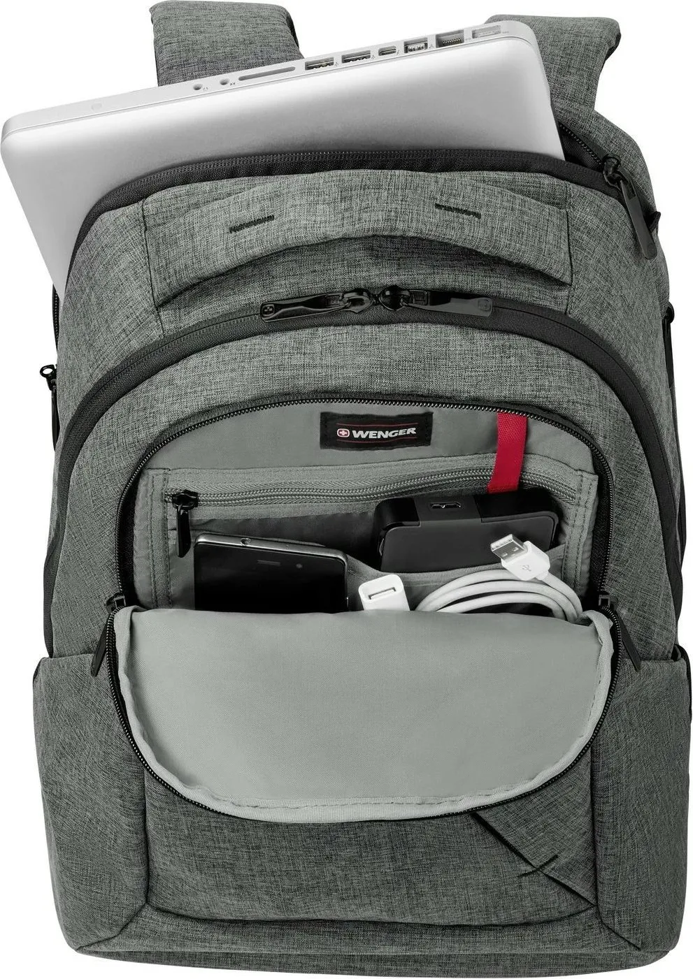 Çantë Wenger Move up për laptop 16'', e hirtë - 4