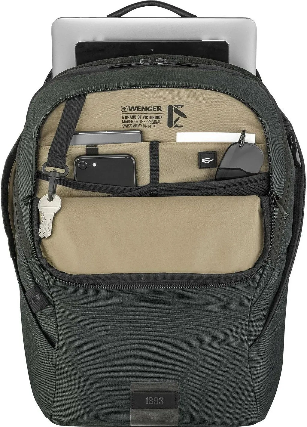 Çantë shpine Wenger MX ECO Light 16" xhep tablet 10" charcoal - 7