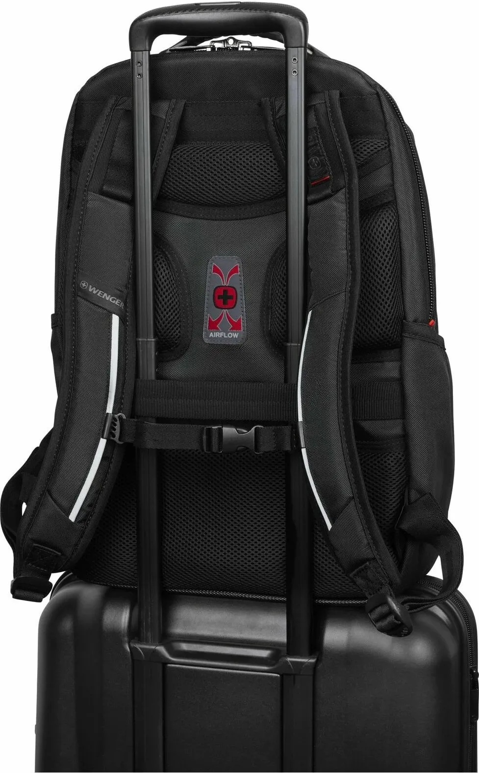 Çantë shpine Wenger Cosmic, 17", për laptop, e zezë - 5