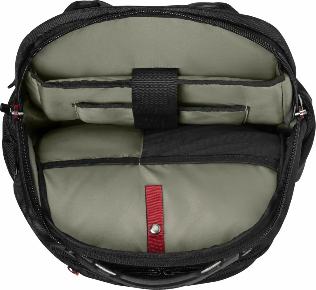 Çantë shpine Wenger Meteor 43, 17 inç, xhep për tablet, e zezë - 6