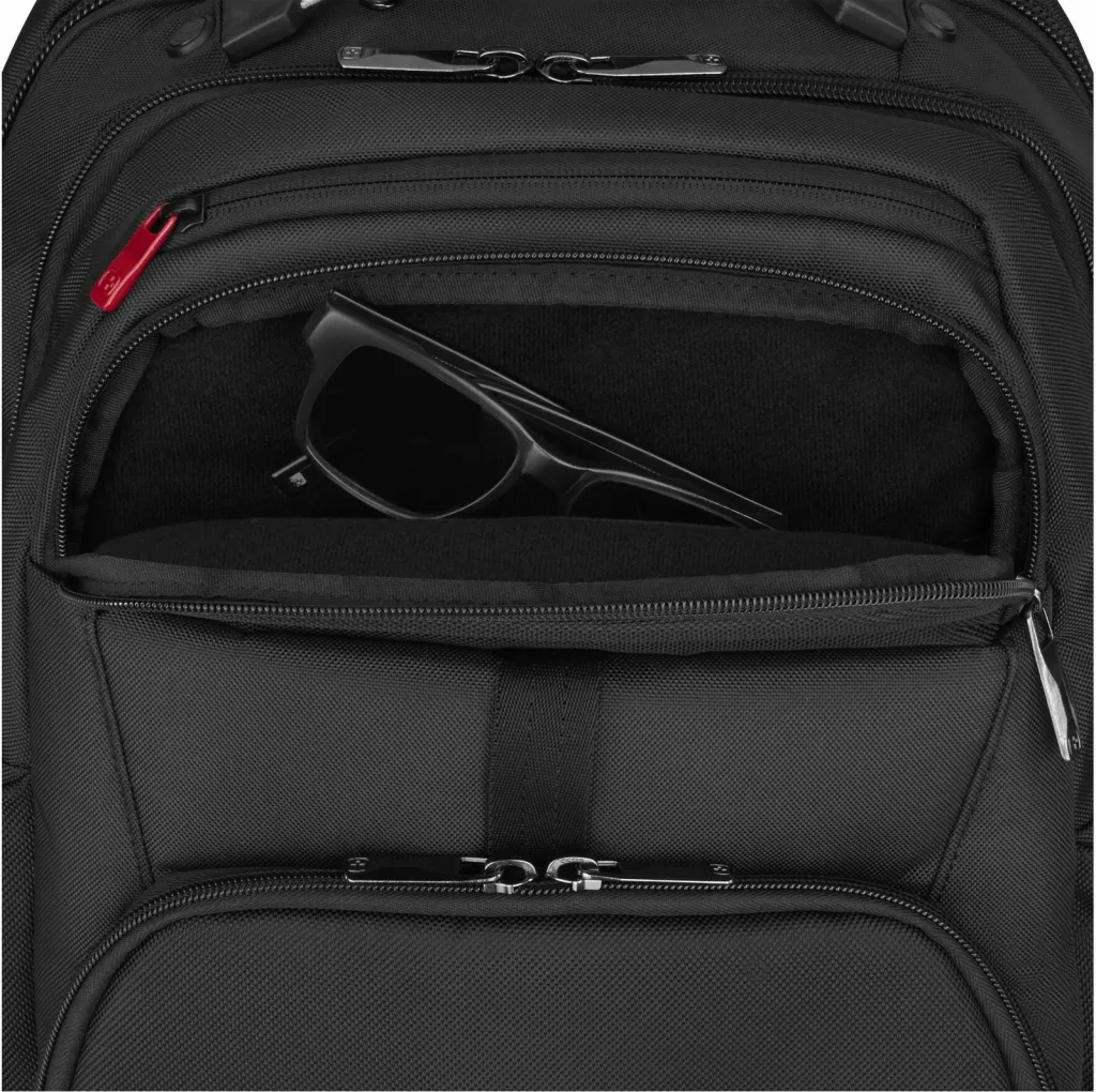 Çantë shpine Wenger Meteor 43, 17 inç, xhep për tablet, e zezë - 8