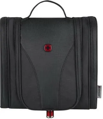 Çantë aksesorësh Wenger Hanging Toiletry Kit e zezë - 1