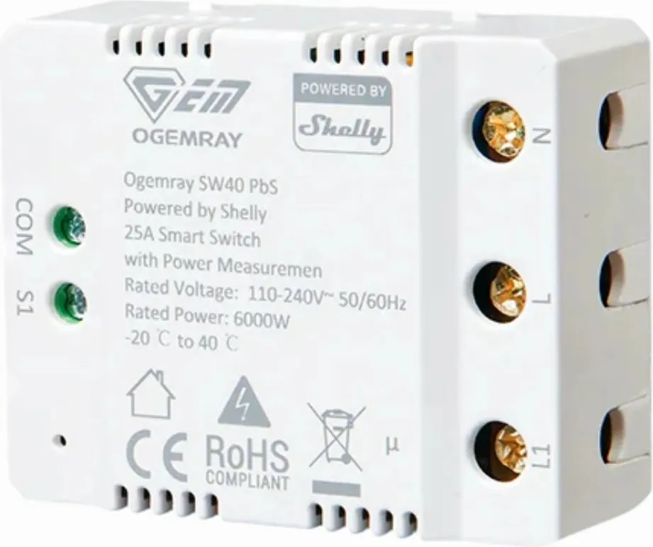 Rele intelegjent Ogemray Smart relay 25A - 1