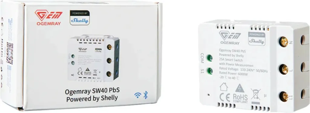 Rele intelegjent Ogemray Smart relay 25A - 4