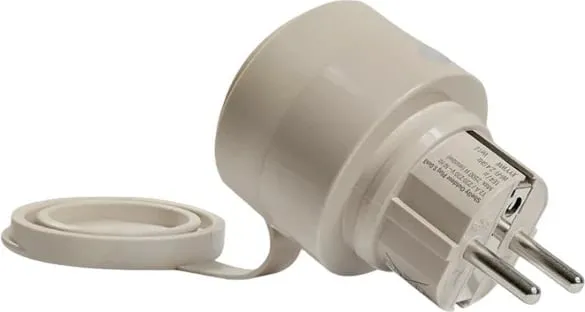 Prizë inteligjente Shelly Outdoor Plug S Gen3, Wi-Fi/Bluetooth, 12A, mocha - 1