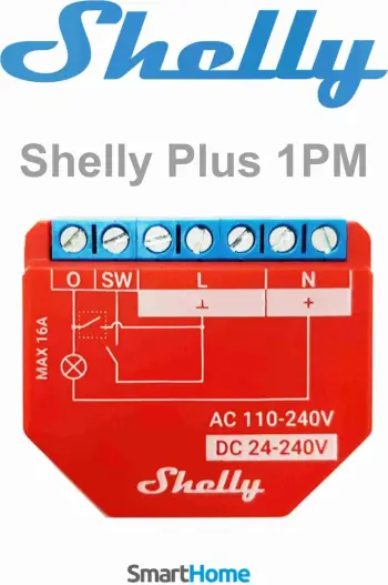Ndërprerës Shelly Plus 1PM