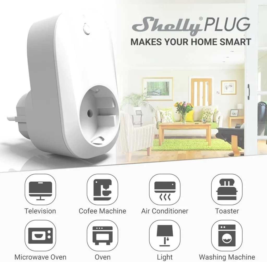 Prizë inteligjente Shelly Smart Home - 2