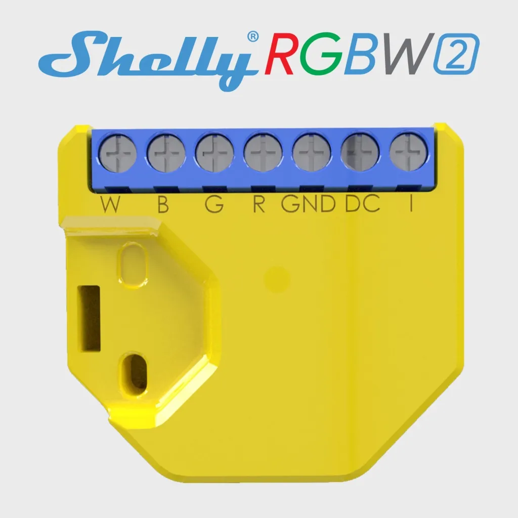 Kontroller i LED-it Shelly RGBW2 - 4