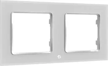 Aksesor Shelly Wall Frame 2, dyfishtë, bardhë