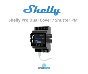 Ndërprerës inteligjent Shelly Pro Dual Cover / Shutter PM
