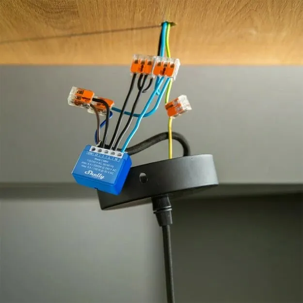 Smart switch Shelly Qubino Wave 1 Mini, Wireless, 25 dBmW, 868.4 MHz, Plastikë, Mat - 3