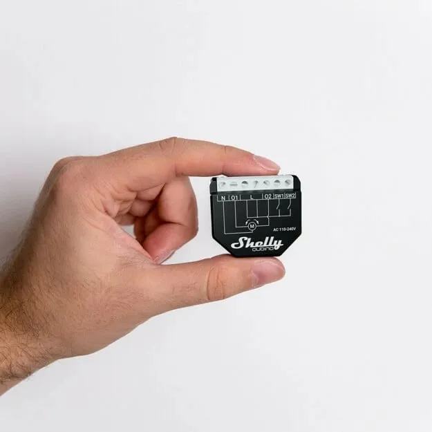 Modul smart Shelly Wave Shutter, rele për roleta dual, Z Wave - 3