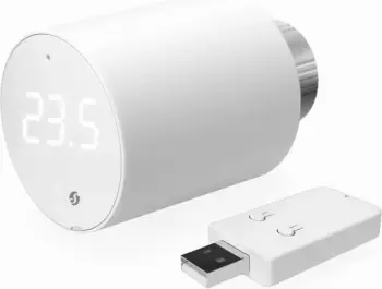 Valvul termostatike radiatori Shelly B TRV 1, Bluetooth Low Energy, Wi Fi, e bardhë